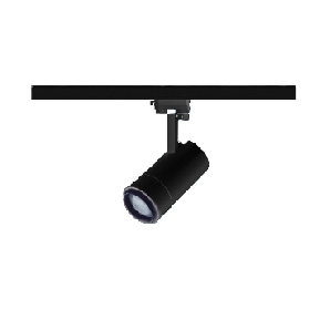 Proyector carril LED Indeluz Enigma. Color negro
